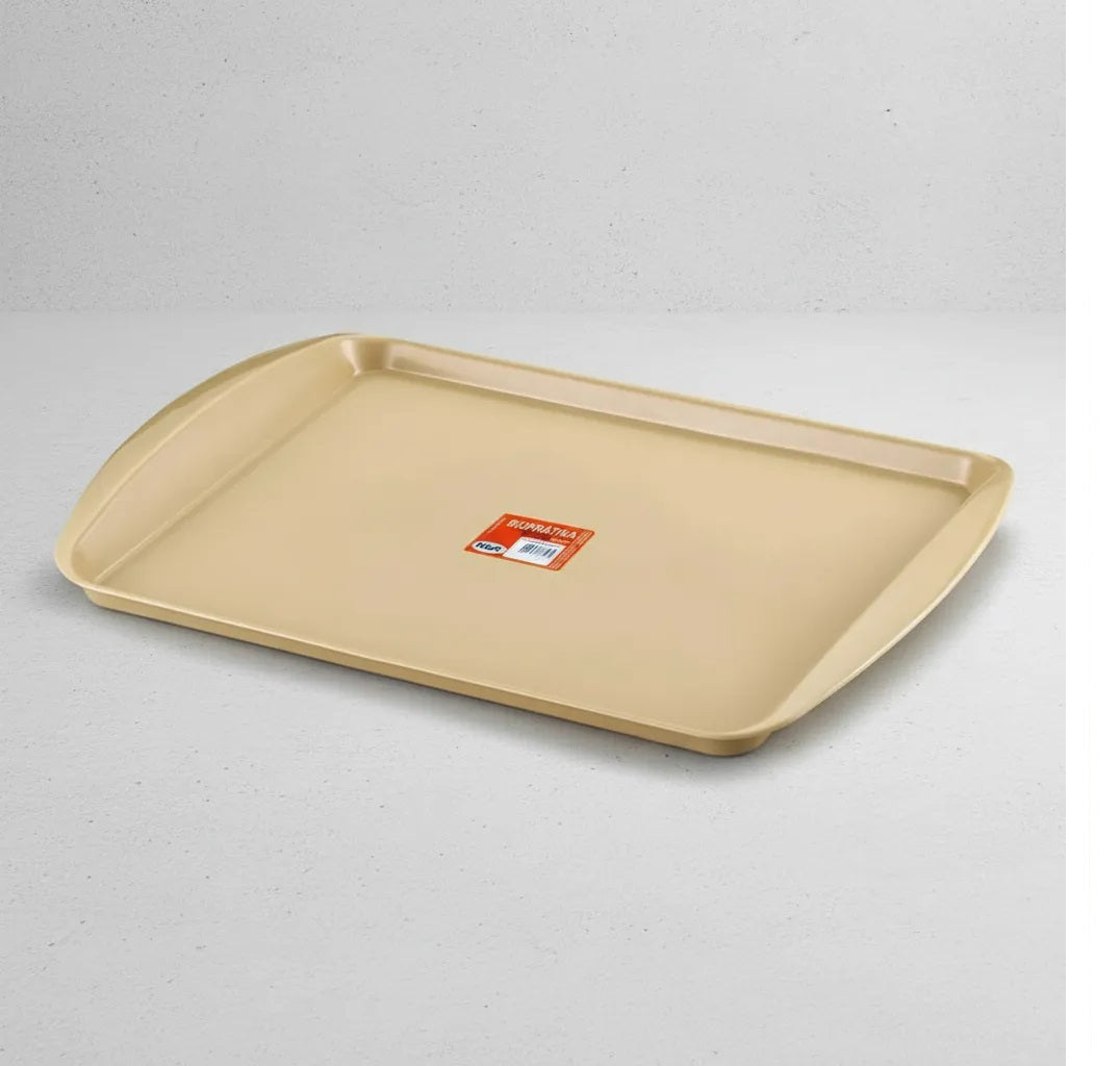 BANDEJA RESTAURANTE COR BEGE 43CM 0797 - PLEION