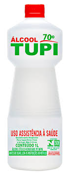 ALCOOL 70% LÍQUIDO INPM C-1000ML TUPI