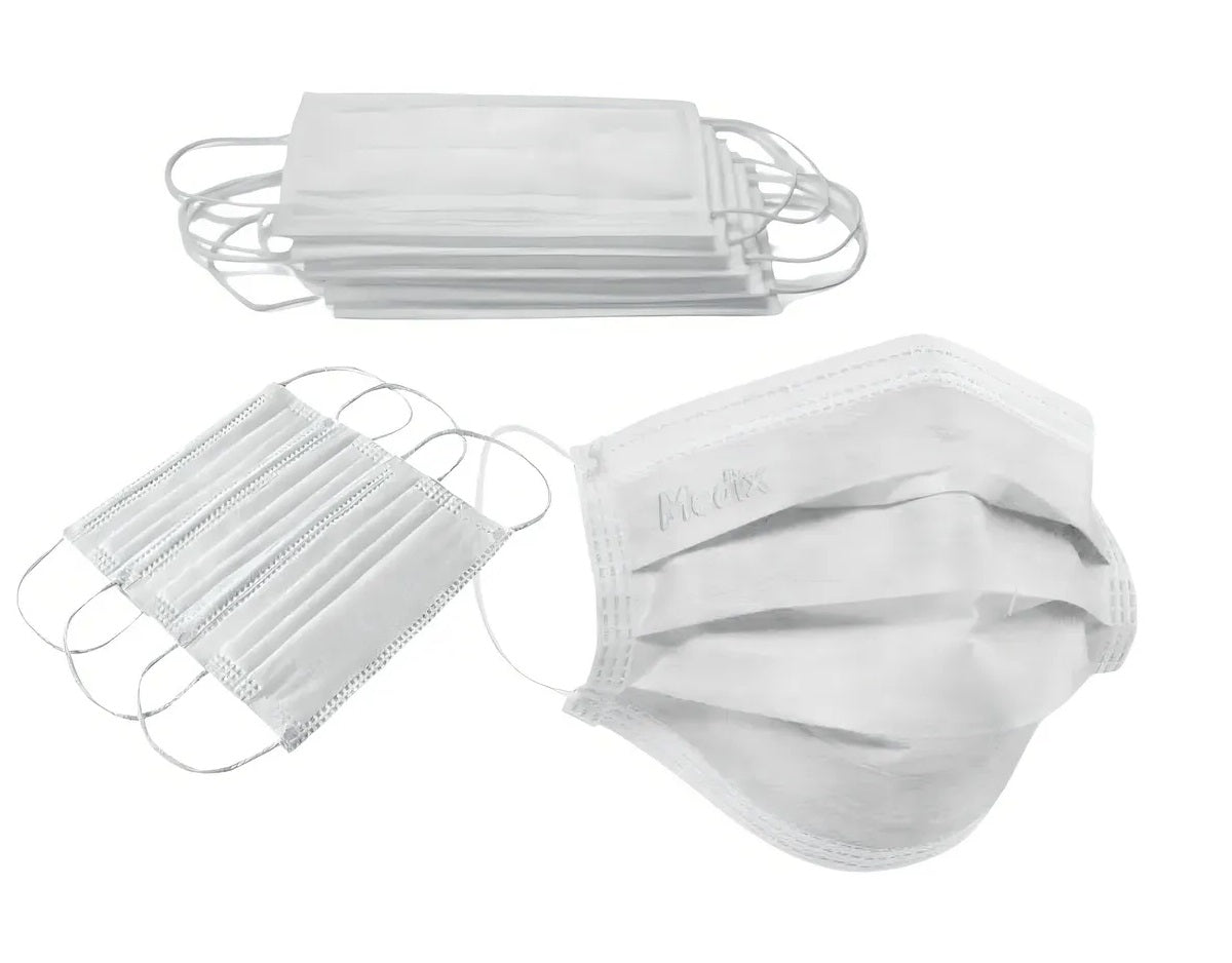 MASCARA DESCARTAVEL C/FILTRO COR BRANCA C/50 UN. - TALGE