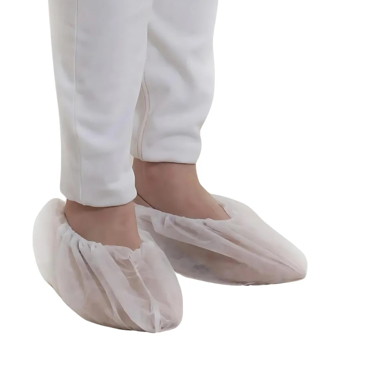 PROPÉ DESCARTAVEL COR BRANCA C/ELÁSTICO TAM.U 100 UNIDADES- MEDIX