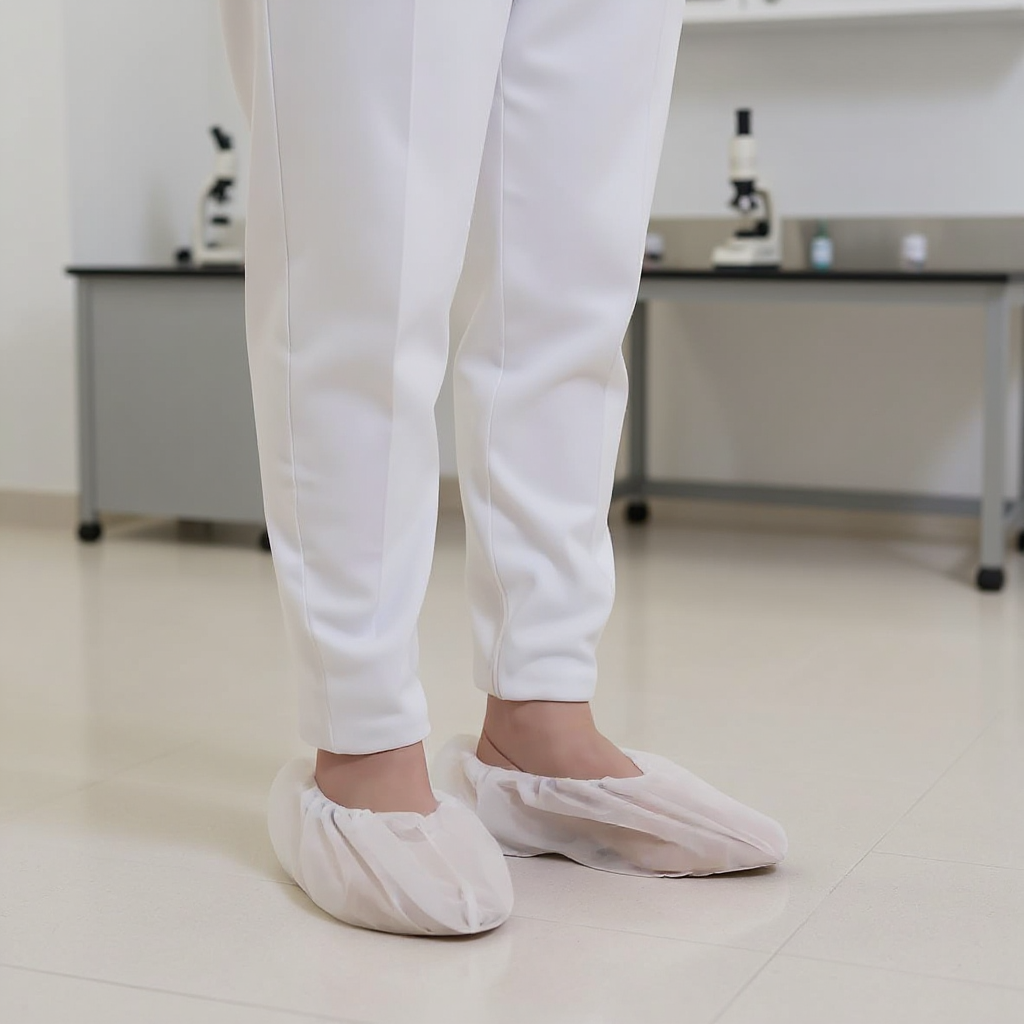 PROPÉ DESCARTAVEL COR BRANCA C/ELÁSTICO TAM.U 100 UNIDADES- MEDIX