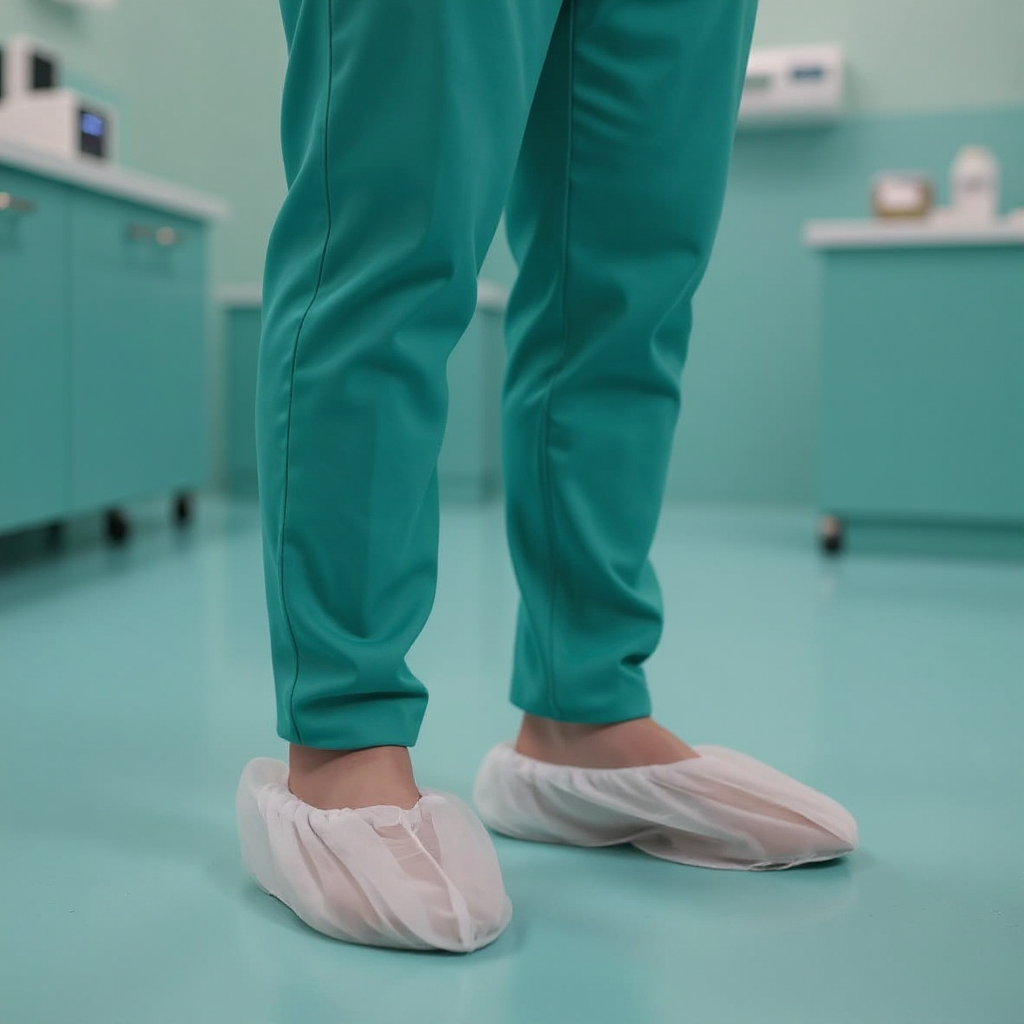 PROPÉ DESCARTAVEL COR BRANCA C/ELÁSTICO TAM.U 100 UNIDADES- MEDIX