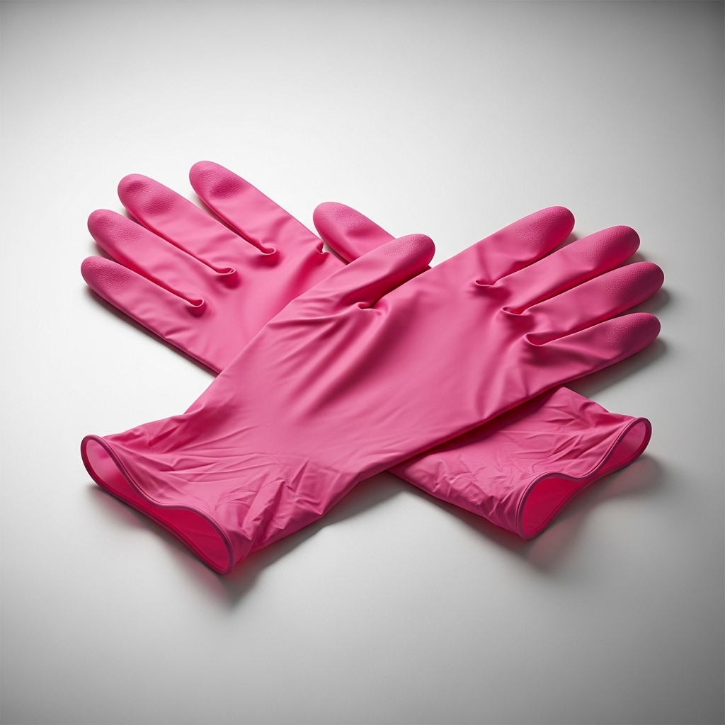 LUVA DE NITRILO ROSA C/100 MEDIX - TAM