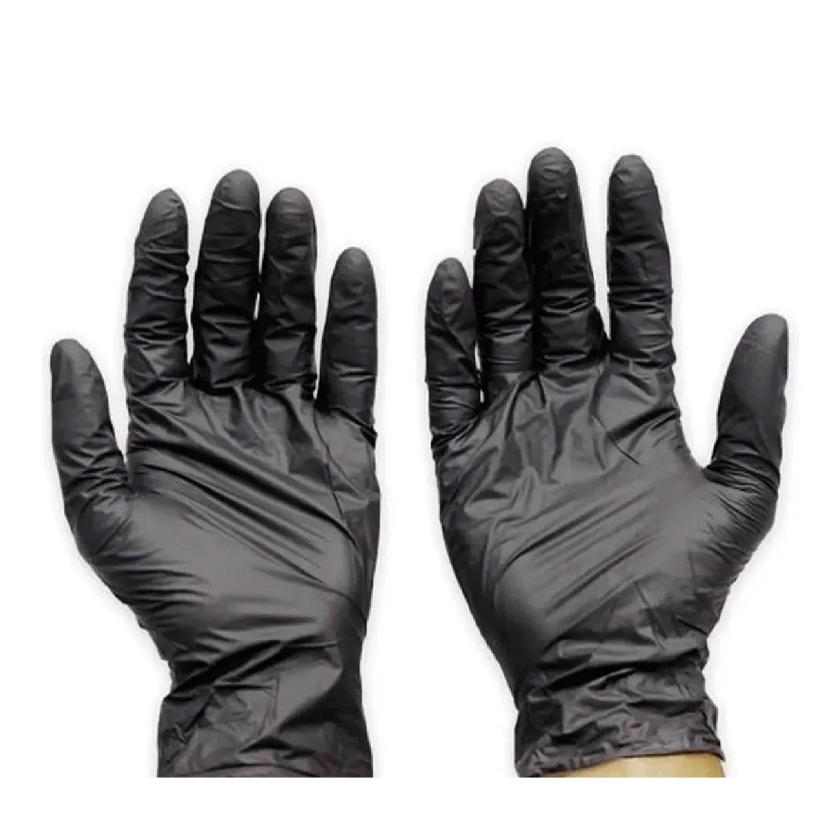 LUVA VINIL FLEX COR PRETA S/PÓ TALGE - TAM