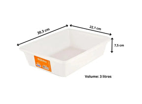 BANDEJA BIOPRATIKA 3 LITROS 0727 - PLEION