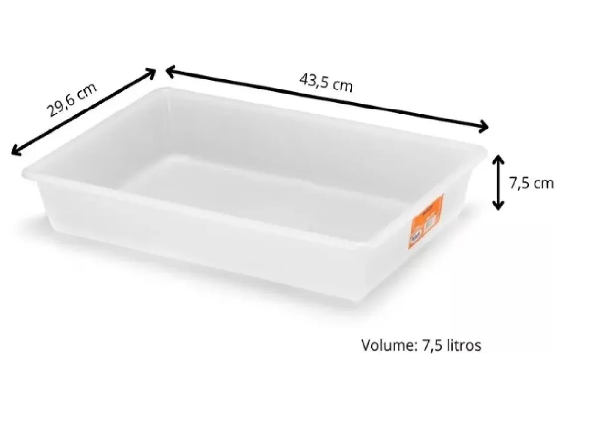 BANDEJA BIOPRATIKA 7,5 LITROS 0737 - PLEION