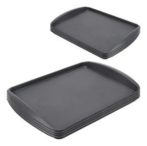 BANDEJA 34CM COR PRETA CAFÉ 1397 - PLEION