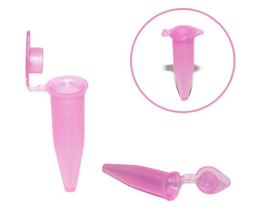 MICROTUBO GRAD. COR ROSA 1,5ML C/500 UNIDADES