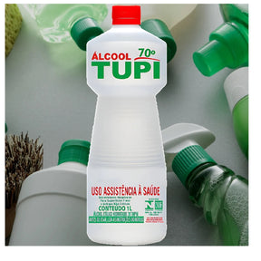 ALCOOL 70% LÍQUIDO INPM C-1000ML TUPI
