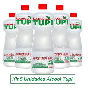 ALCOOL 70% LÍQUIDO INPM C-1000ML TUPI
