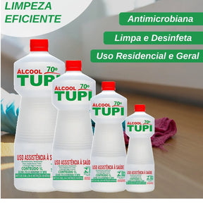 ALCOOL 70% LÍQUIDO INPM C-1000ML TUPI