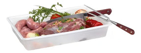Kit 10 Bandejas Plásticas Multiuso Para Açougue 12 L Pleion