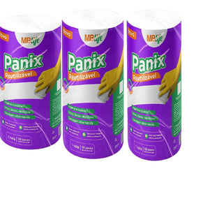 PANIX REUTILIZAVEL ROLO 20,5CM X 12,47M C/ 58 PANOS DE 21,5CM - MBLIFE