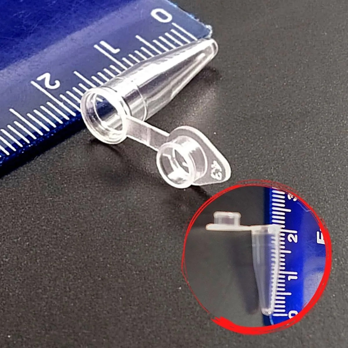 MICROTUBO GRAD. COR NEUTRA 0,2ML C/1000 UNIDADES