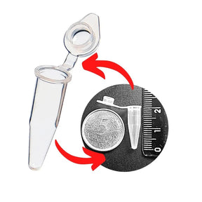 MICROTUBO GRAD. COR NEUTRA 0,2ML C/1000 UNIDADES