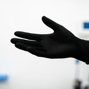 KIT 10 CAIXAS LUVA DE NITRILO PRETA TAM.G - INOVEN