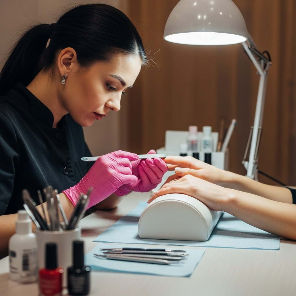 KIT 10 CAIXAS LUVA DE NITRILO ROSA TAM.P - INOVEN