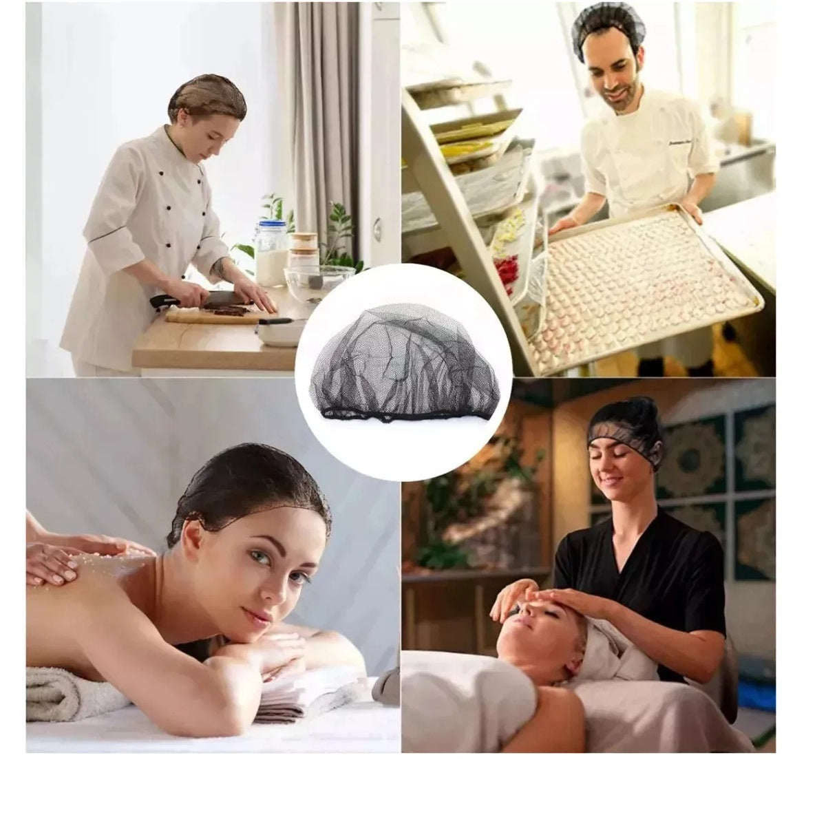 TOUCA DESCARTÁVEL SANFONADA TIPO REDE C/100 UNIDADES - MEDIX