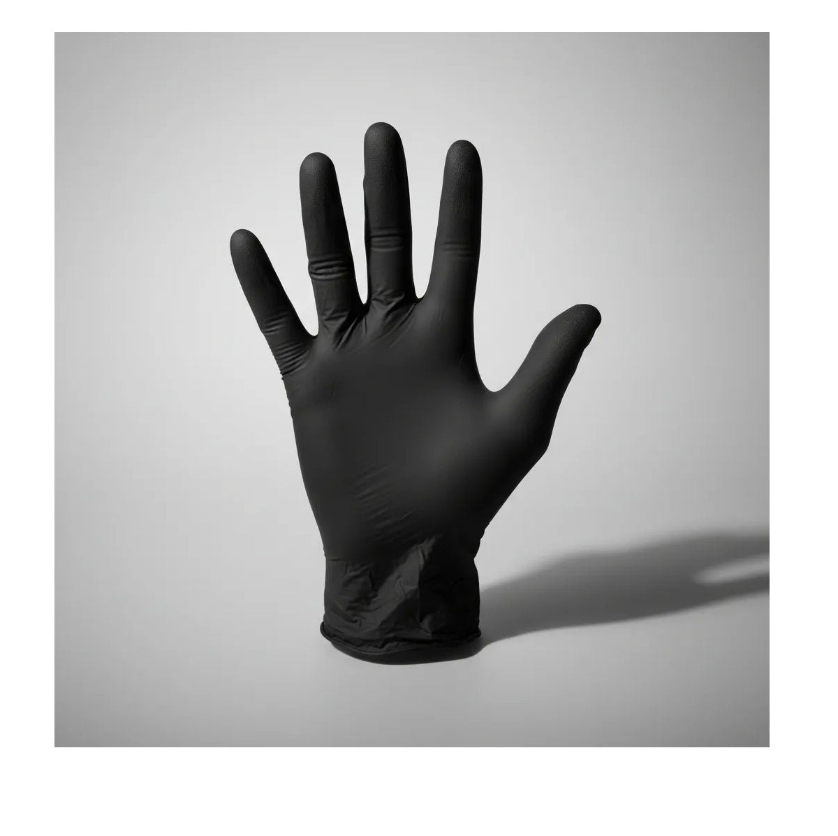 LUVA VINIL FLEX COR PRETA S/PÓ TALGE - TAM